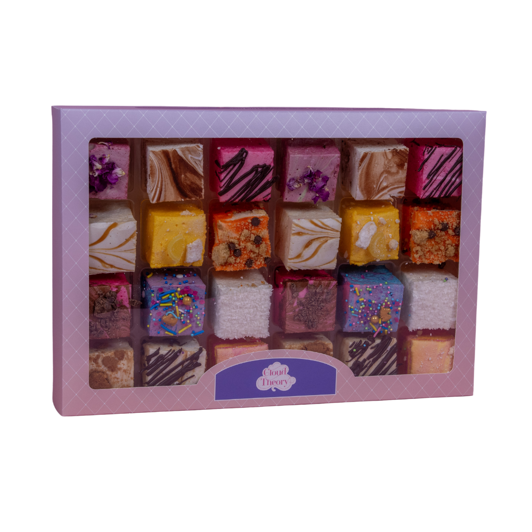 24 Assorted Gourmet Marshmallow Box