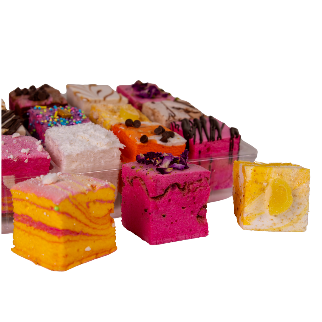 12 Assorted Gourmet Marshmallow Box