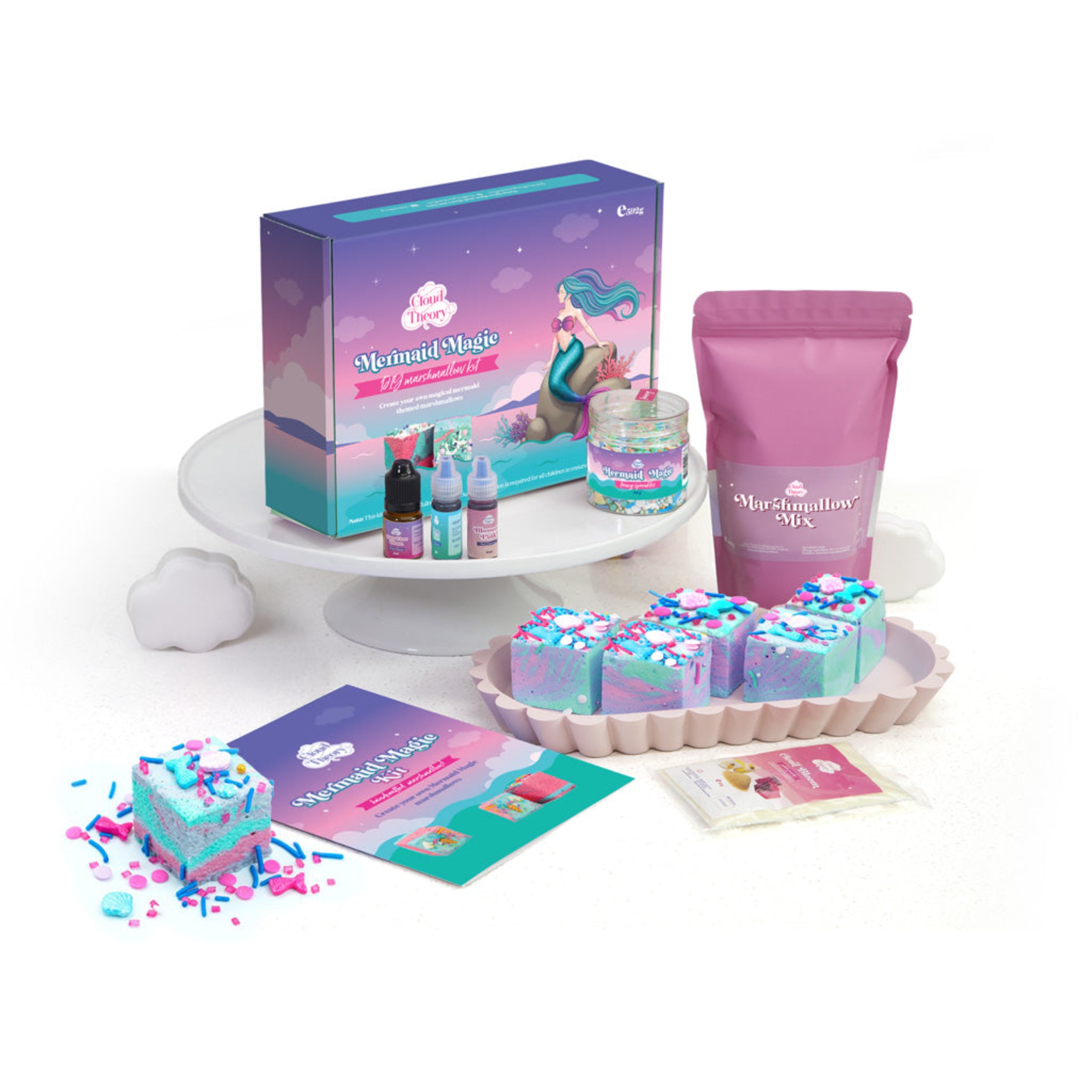 Mermaid Magic Marshmallow Diy Kit 🧜‍♀️✨