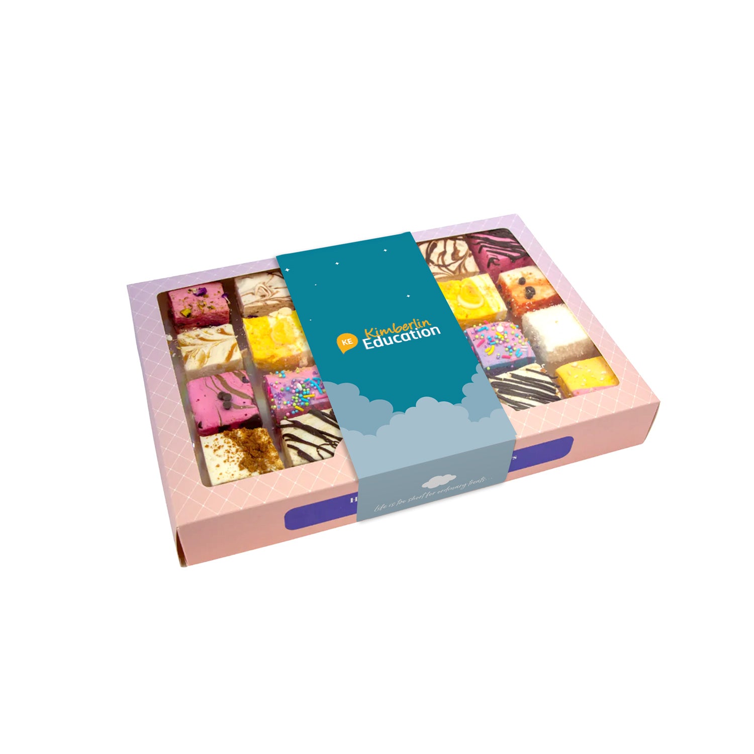 Corporate Branded 24 Pcs Marshmallow Box