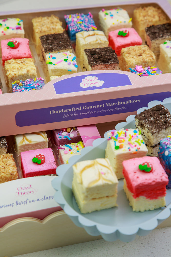 24-Piece Assorted Gourmet Marshmallow Box 🍬✨