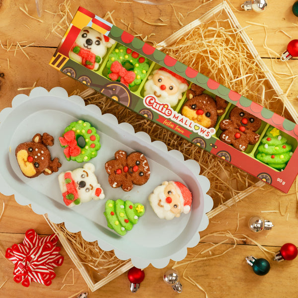 Cutie Mallows® Christmas Train – 6 pc Gift Box