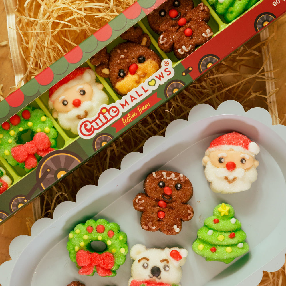 Cutie Mallows® Christmas Train – 6 pc Gift Box