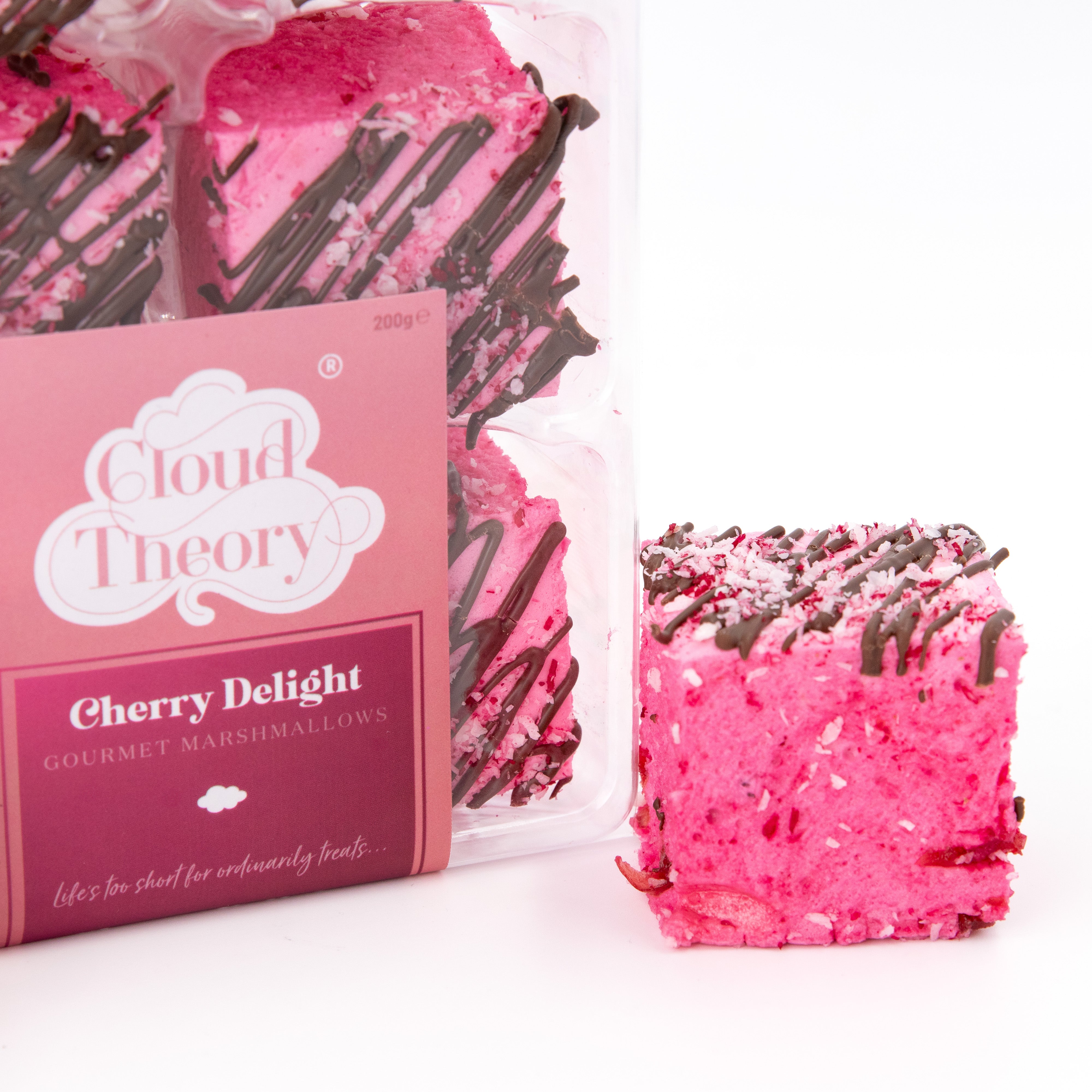 Cherry Delight  Marshmallow 6 Piece Tray