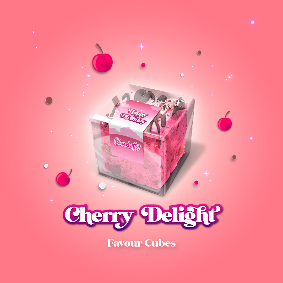 Party Favour Cubes - Cherry Delight