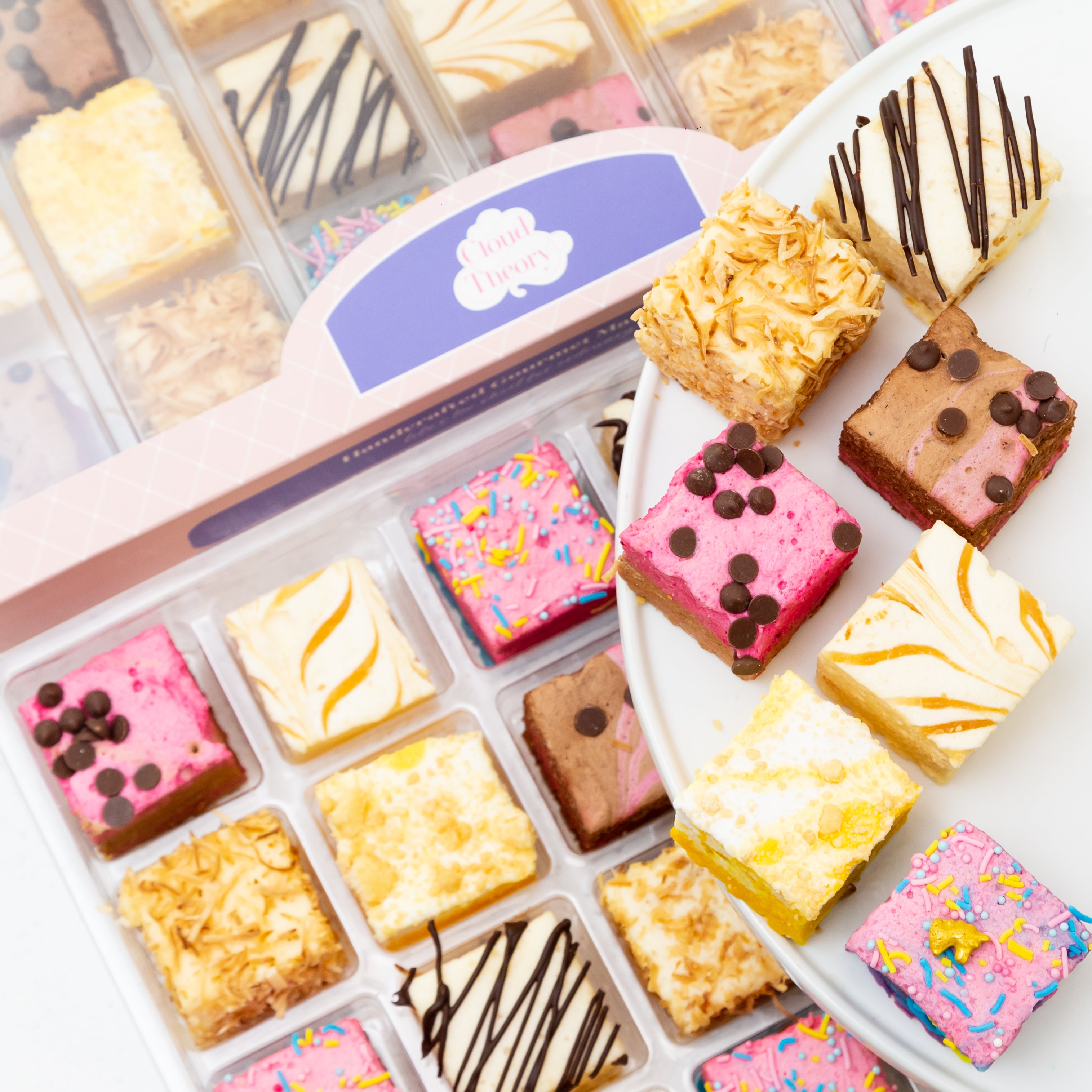 Luxurious 24-piece assorted marshmallow box perfect for sharing, featuring fan-favourite flavours like Toasted Coconut and Lemon Tart