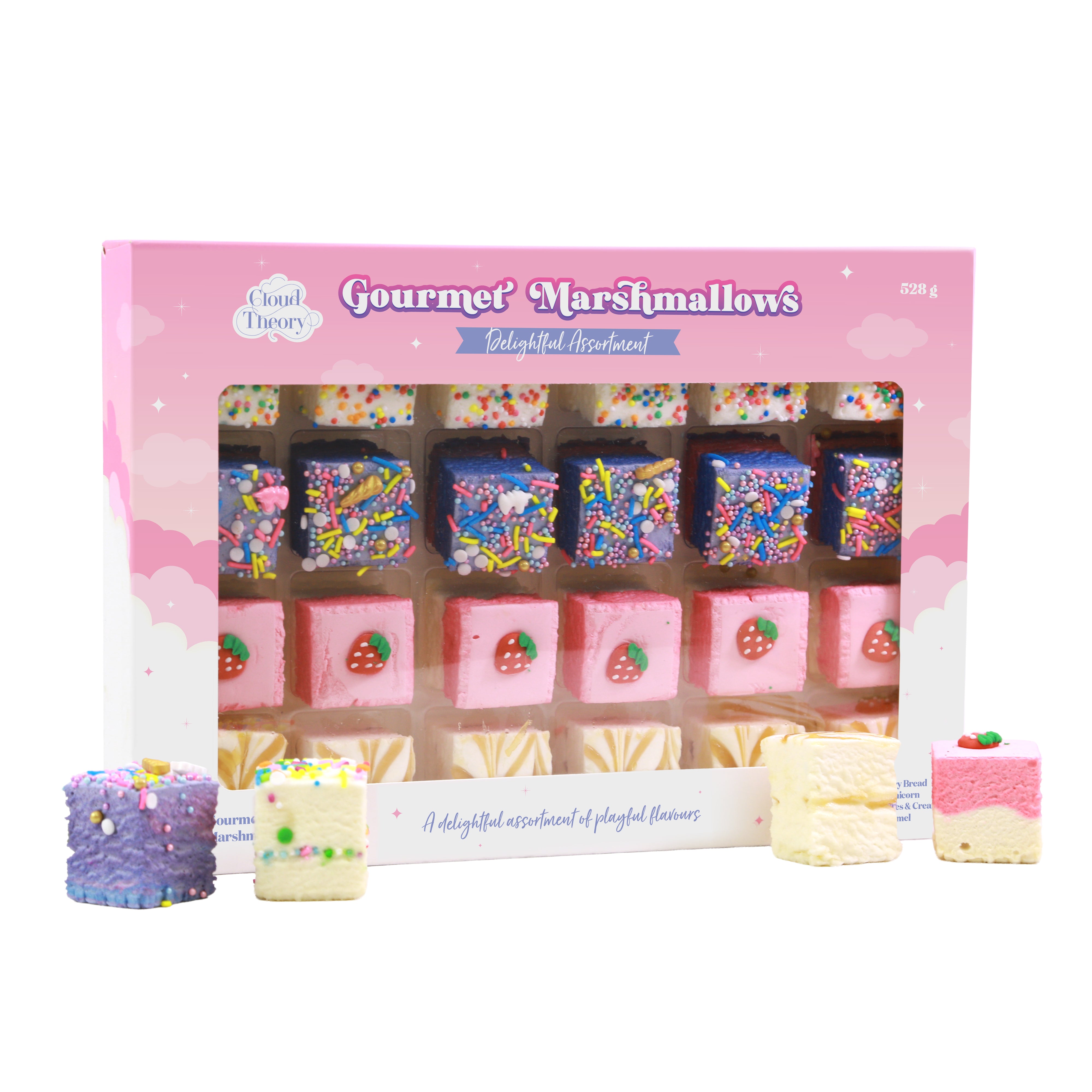 24 Pcs Delightful Marshmallow Assortment Box
