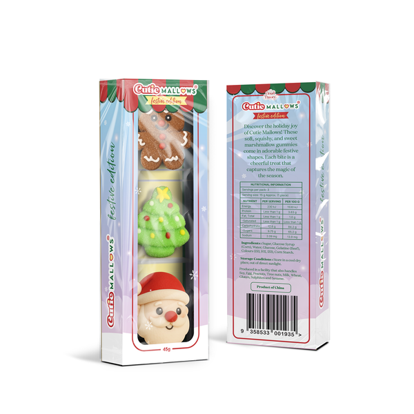 Cutie Mallows® Christmas Edition – 3 pc Sleeve