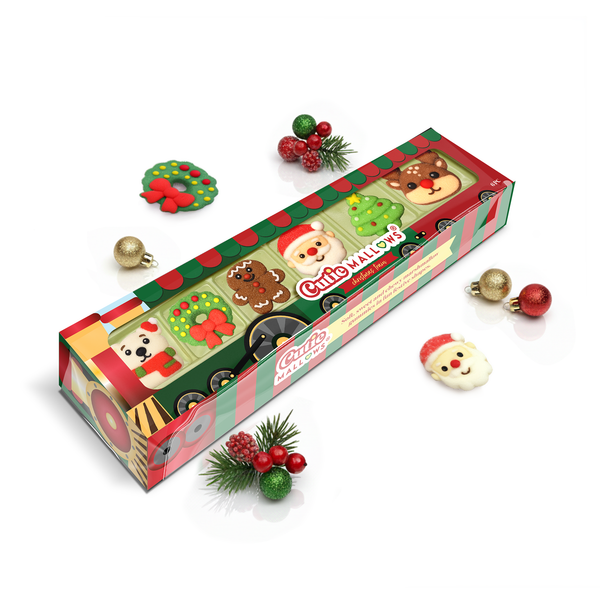 Cutie Mallows® Christmas Train – 6 pc Gift Box