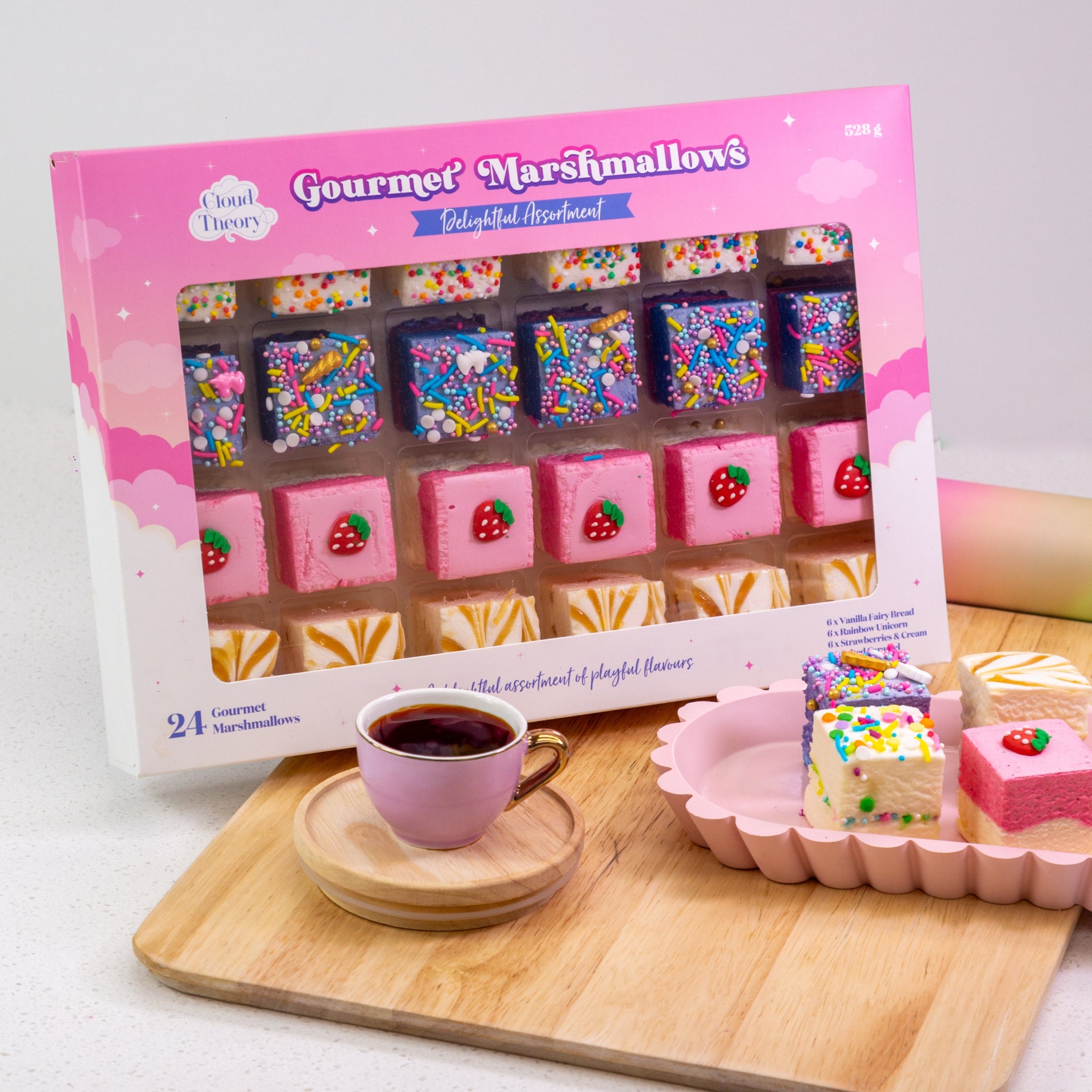 24 Pcs Delightful Marshmallow Assortment Box