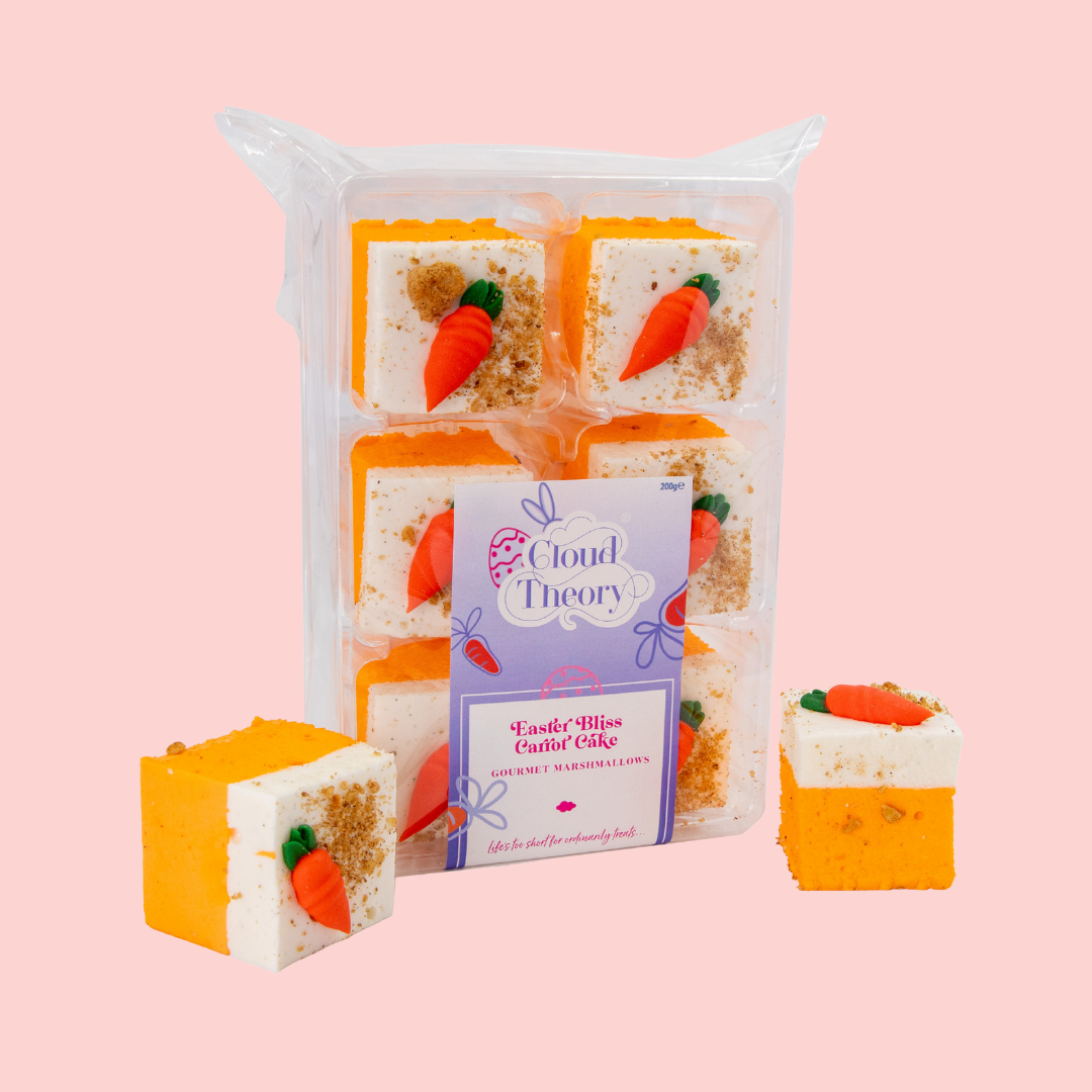 Easter Bliss Carrot Cake Marshmallow - 6 Piece Tray