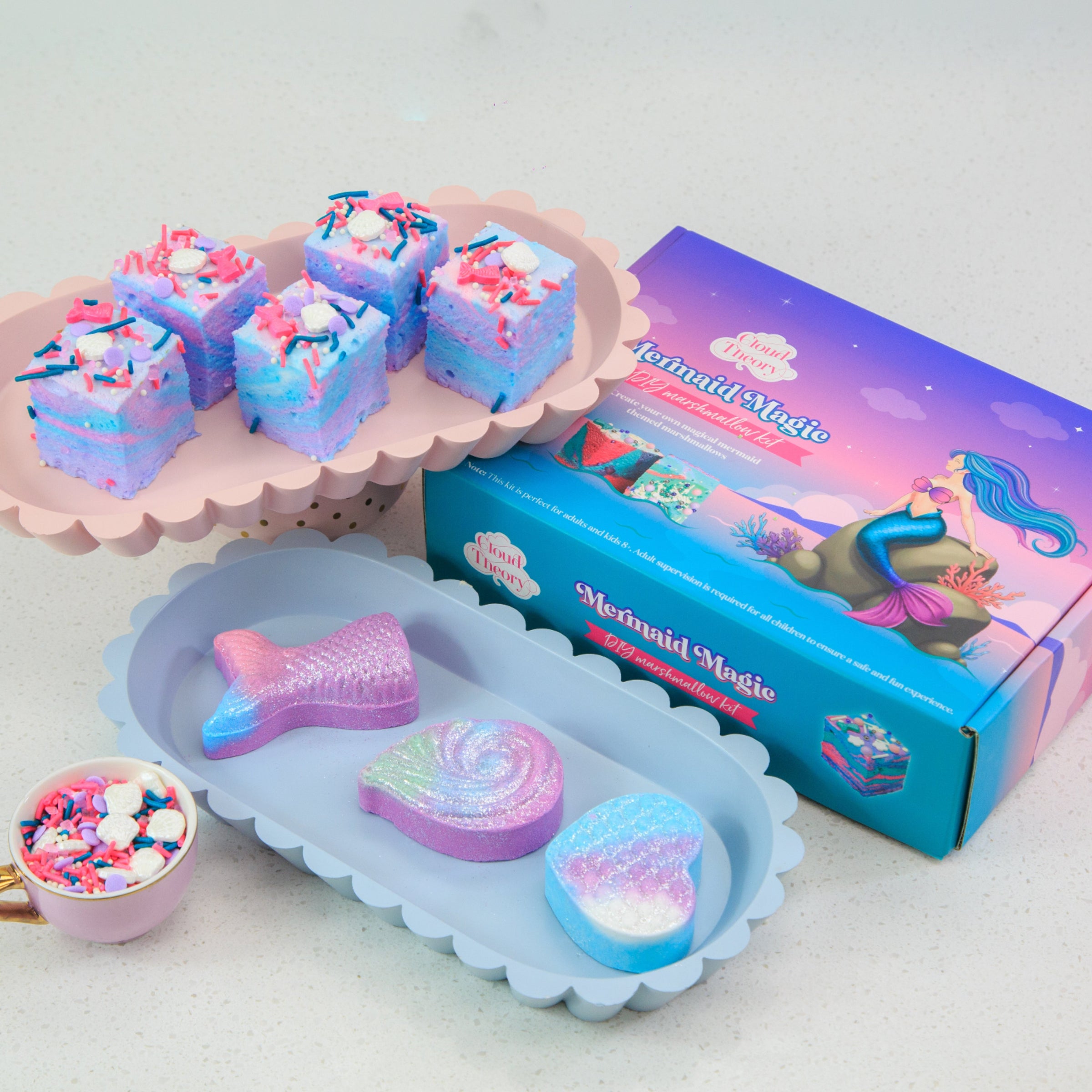 Mermaid Magic Marshmallow DIY Kit