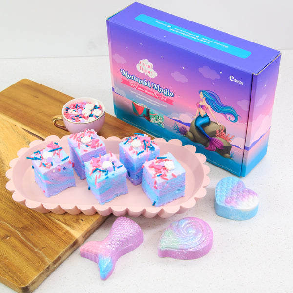 Mermaid Magic Marshmallow DIY Kit 🧜‍♀️✨