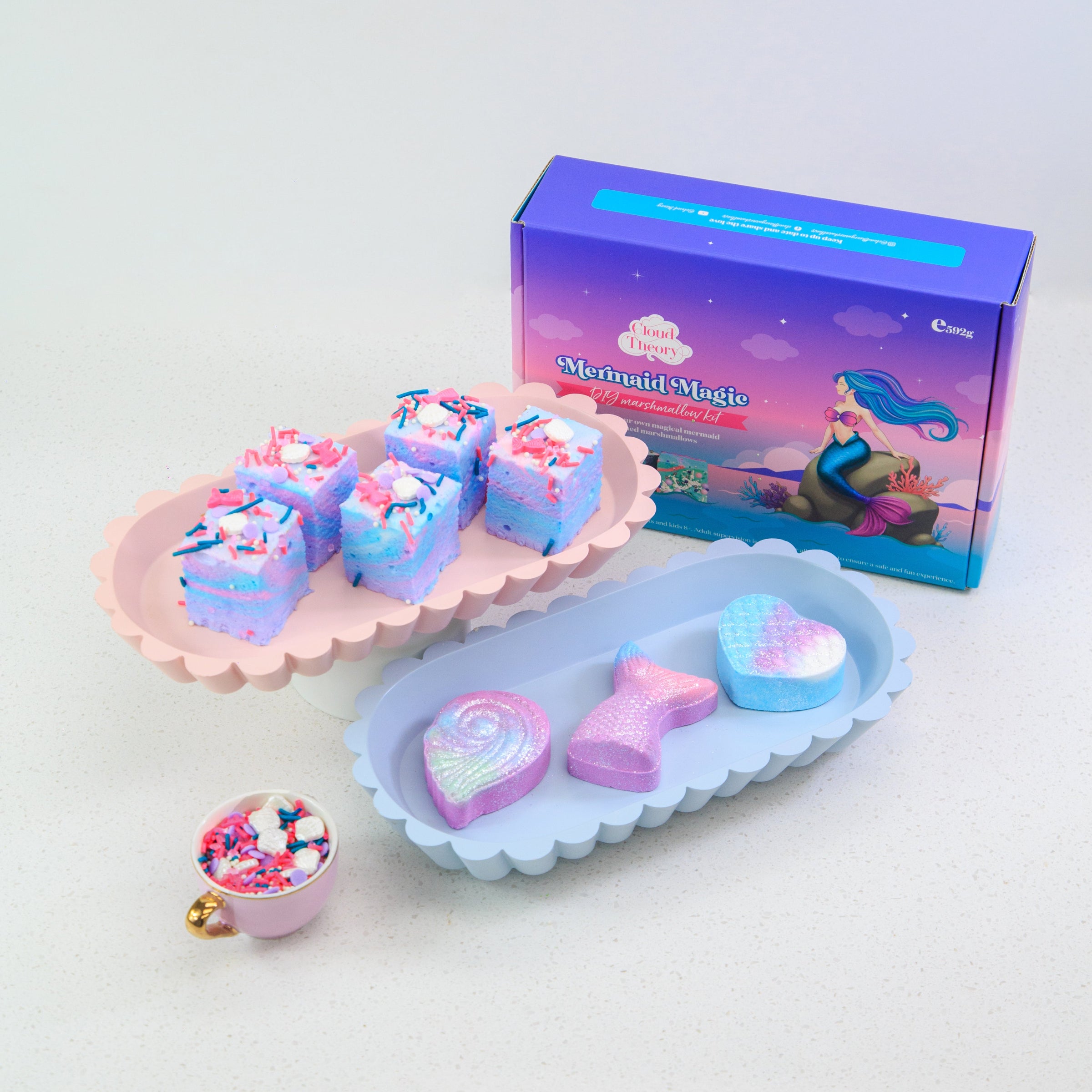 Mermaid Magic Marshmallow DIY Kit