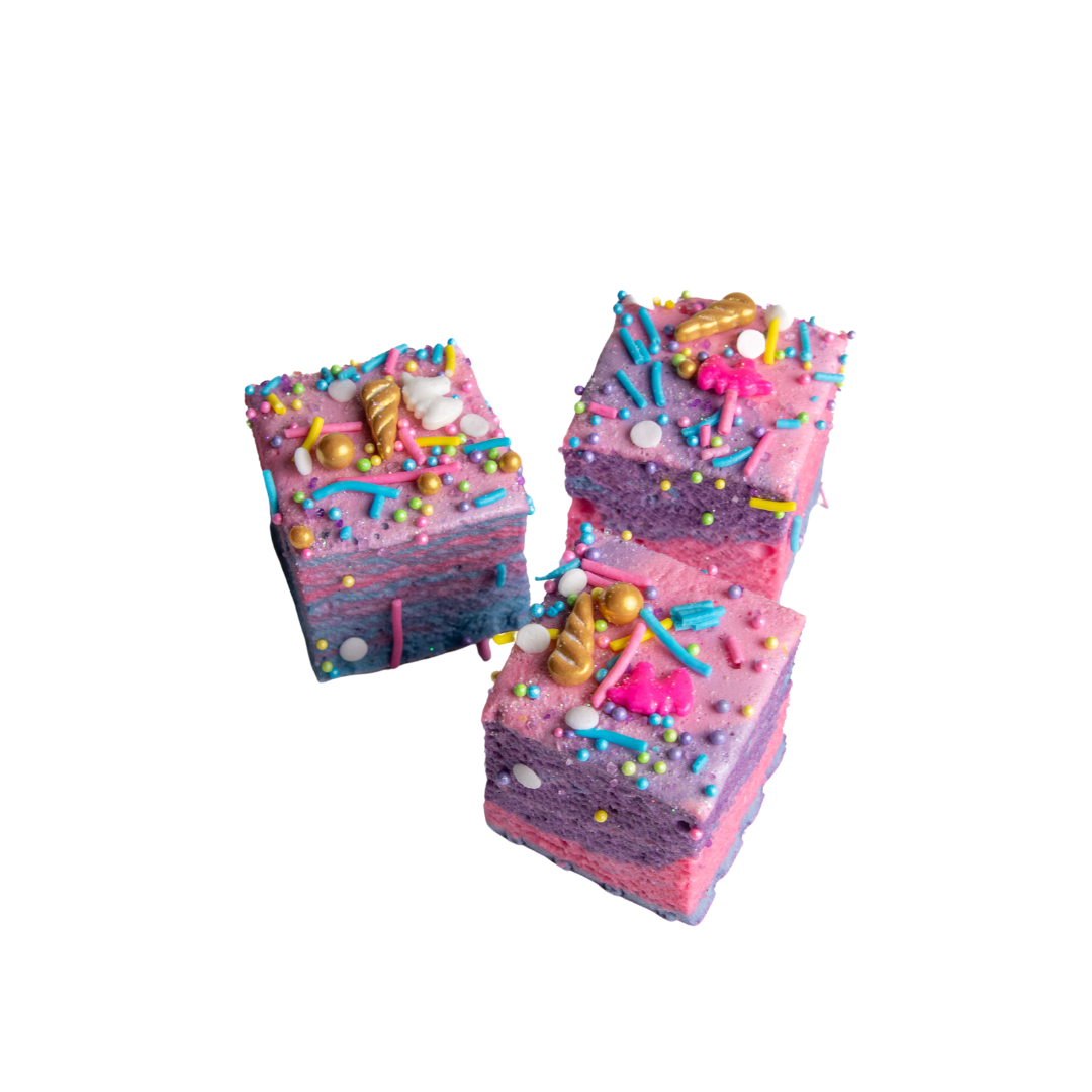 24 Piece Rainbow Unicorn Marshmallow Party Box