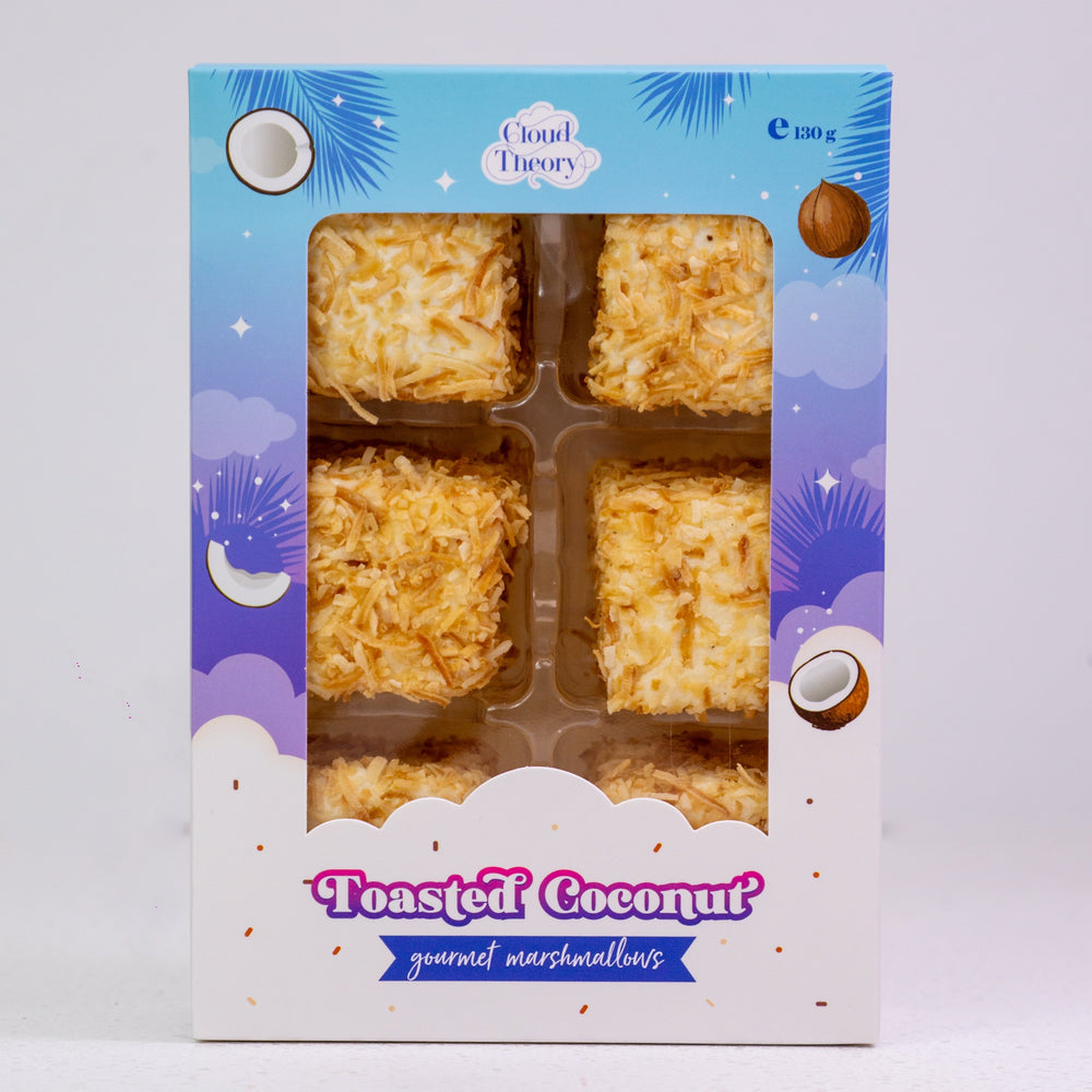 Toasted Coconut Marshmallow 6 Pcs Box