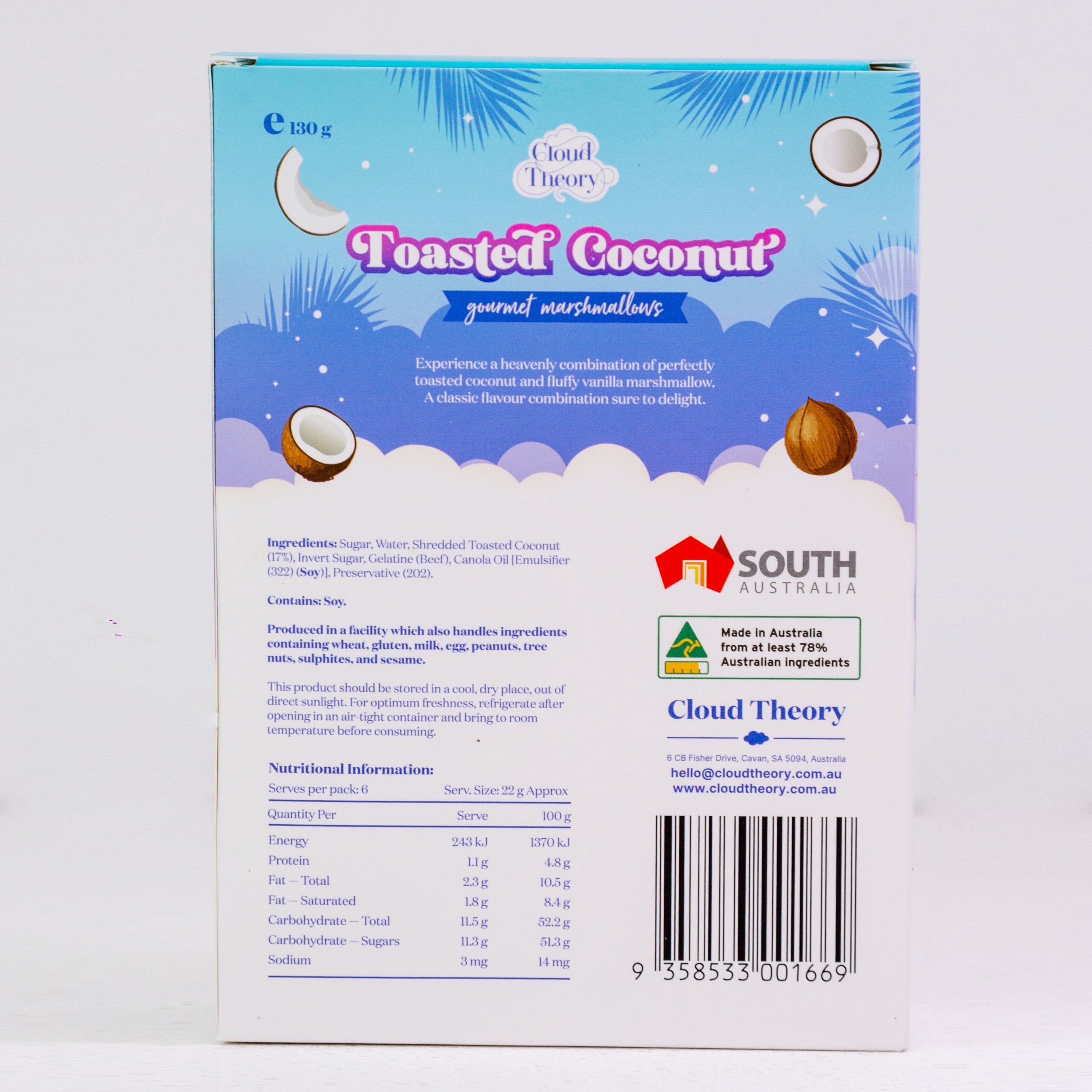 6 Pcs Toasted Coconut