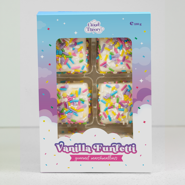 Vanilla Funfetti Marshmallow - 6 Piece Box