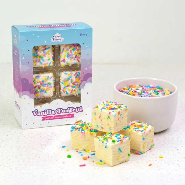Vanilla Funfetti Marshmallow - 6 Piece Box