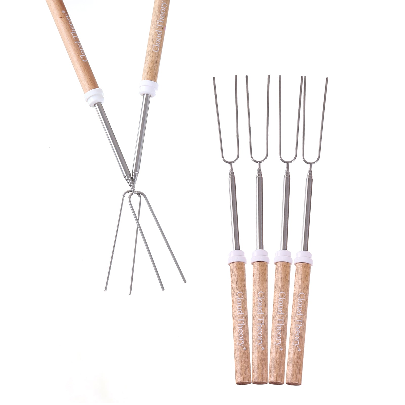 Marshmallow Toasting Sticks - 6 Pcs Set
