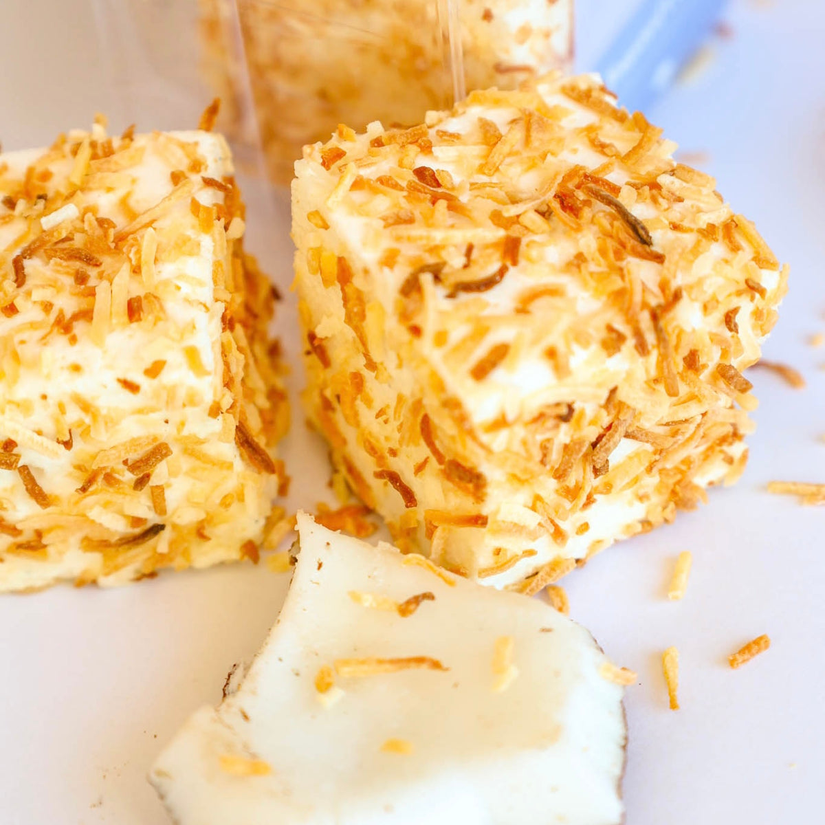 Toasted Coconut Marshmallow 6 Pcs Tray